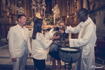 Photographie de la cérémonie du bapteme à carpentras  par Huitièm'art, photographe de baptême à Avignon (Vaucluse)